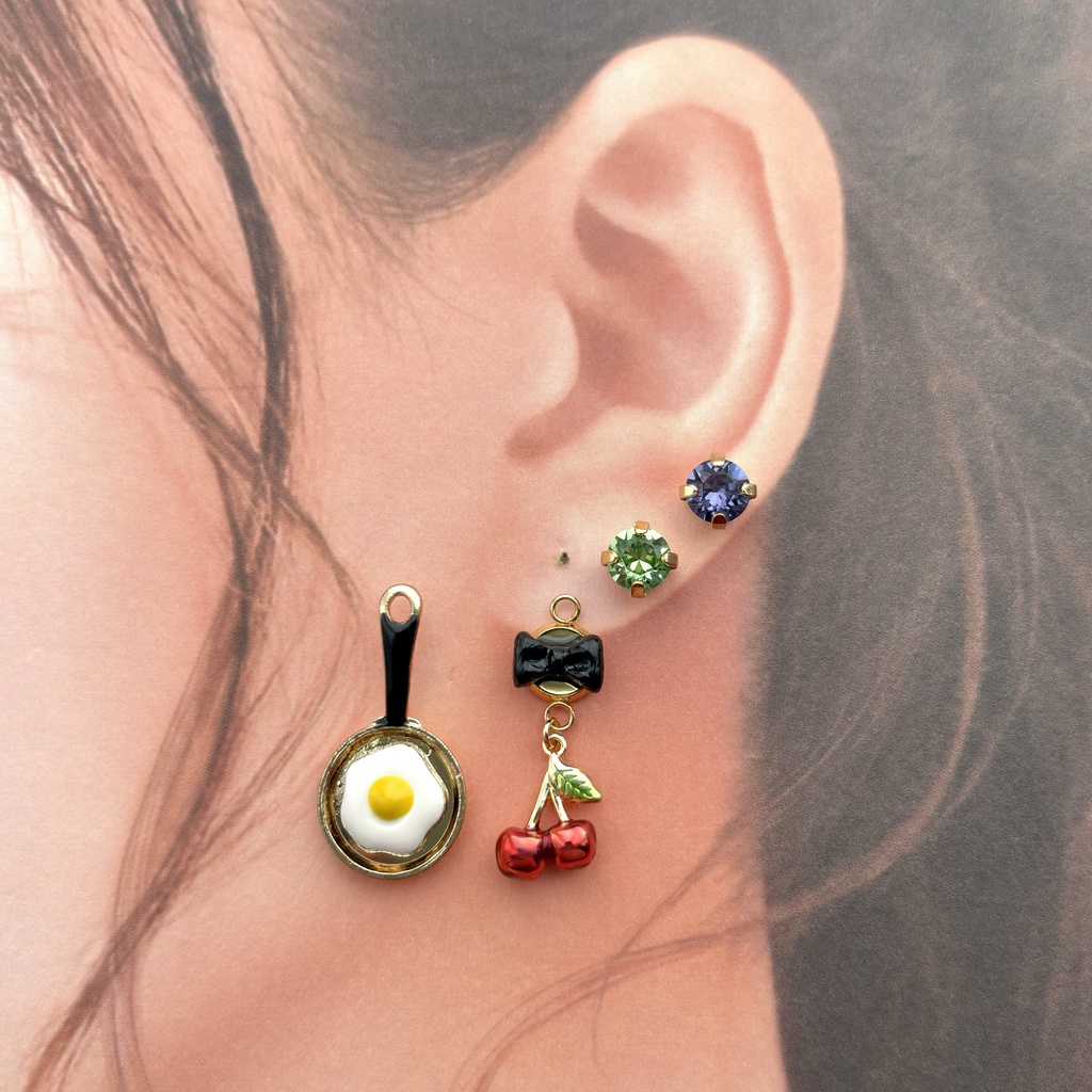 【🌈🕒】🥗イヤリング/ピアス