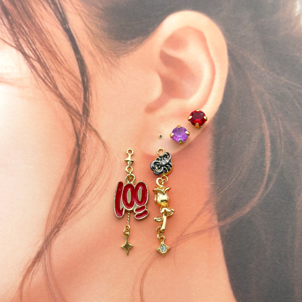 【🌈🕒】💯🦂イヤリング/ピアス