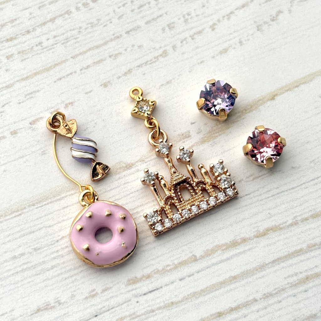 【🌈🕒】🏰🍬イヤリング/ピアス