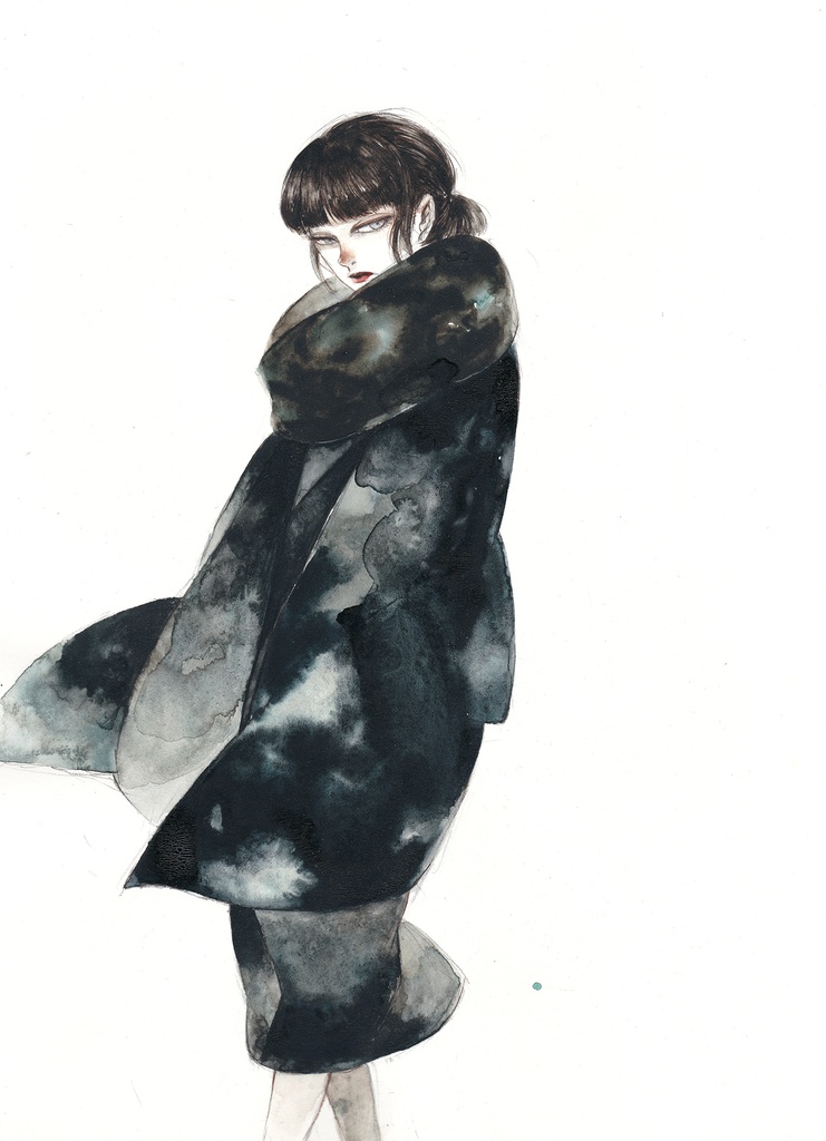 人物ドローイング20170315