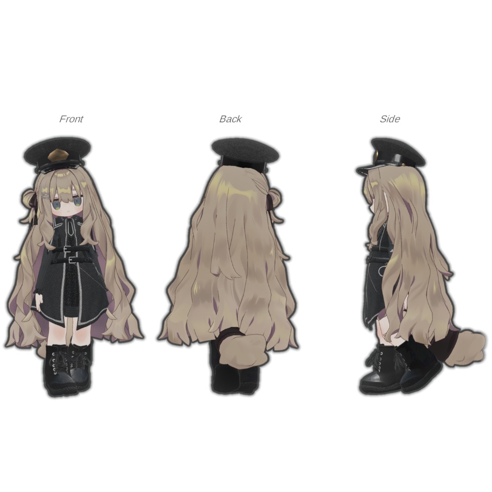 【6アバター対応】ミリロリ制服- MiriLori Uniform-