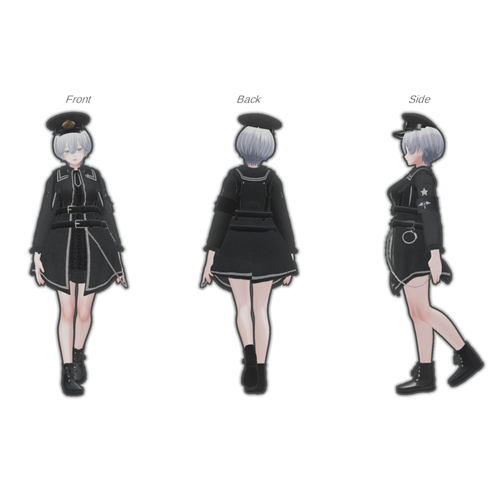 【6アバター対応】ミリロリ制服- MiriLori Uniform-