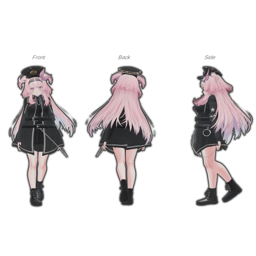 【6アバター対応】ミリロリ制服- MiriLori Uniform-