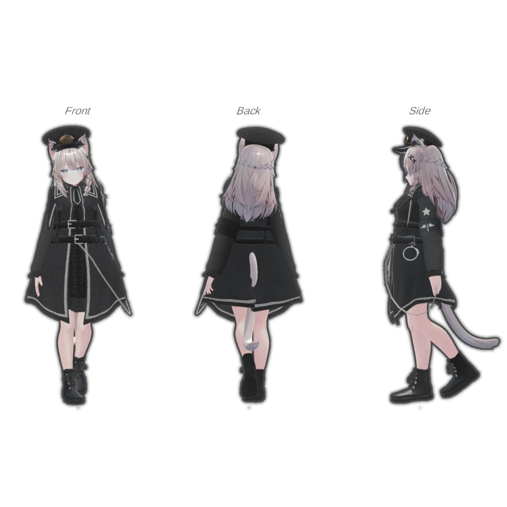 【6アバター対応】ミリロリ制服- MiriLori Uniform-