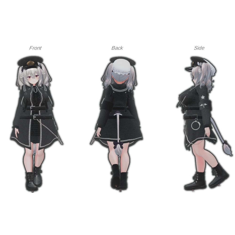 【6アバター対応】ミリロリ制服- MiriLori Uniform-