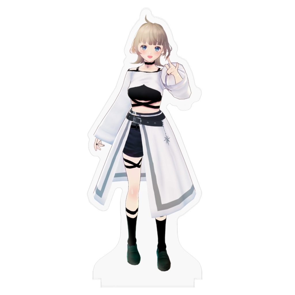 【天色おとは】アクリルフィギュア 3Dモデルver.