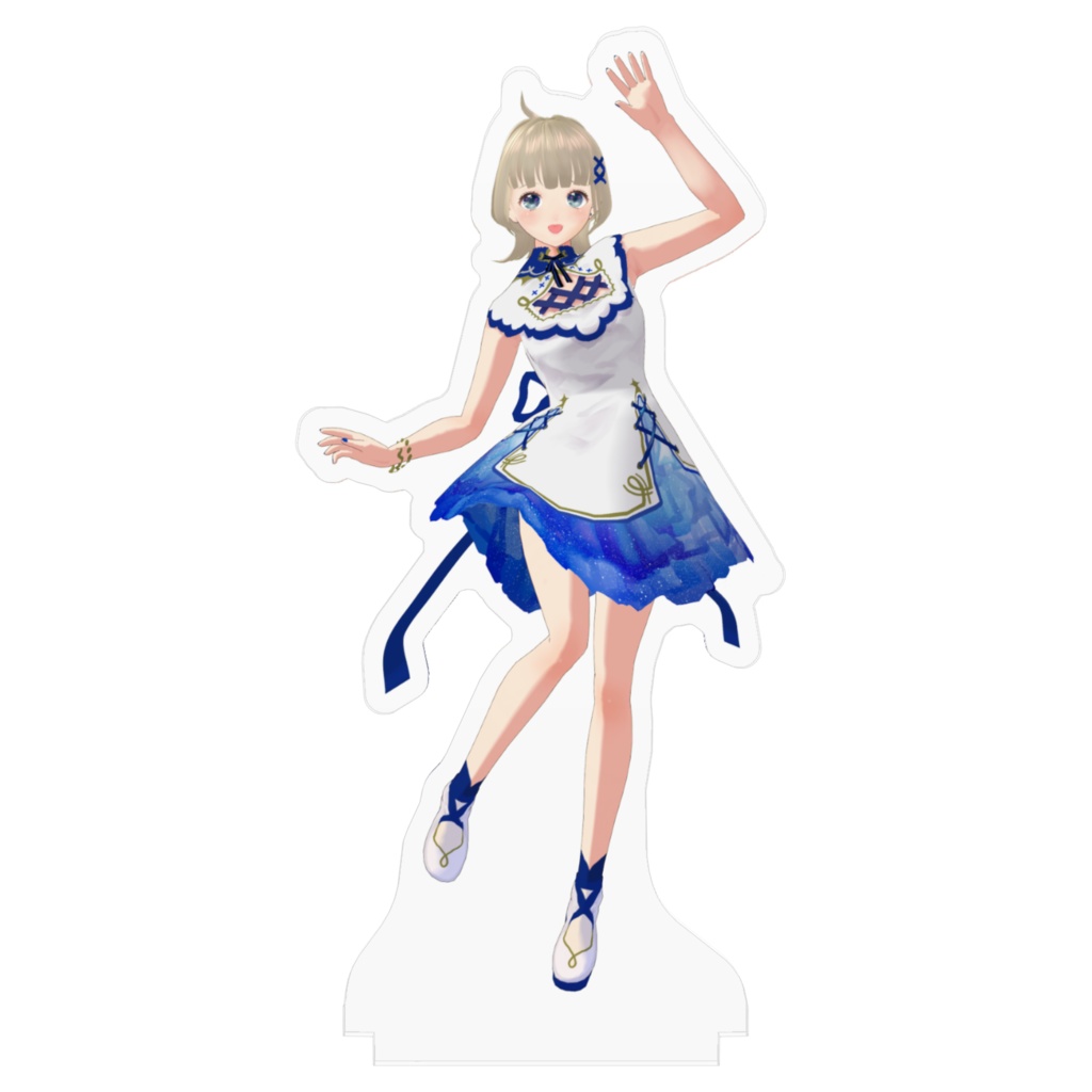 【天色おとは】アクリルフィギュア 3Dモデル サマーver.