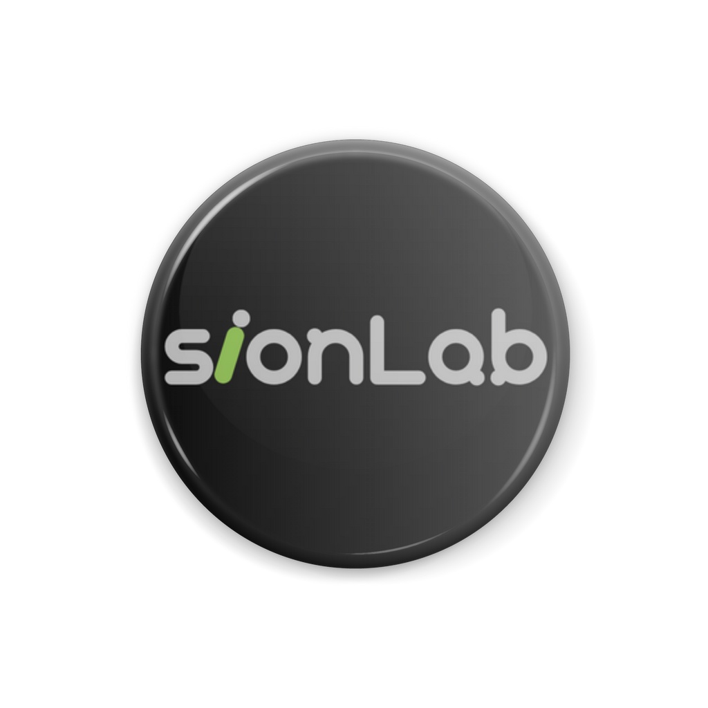 sionLab　缶バッジ
