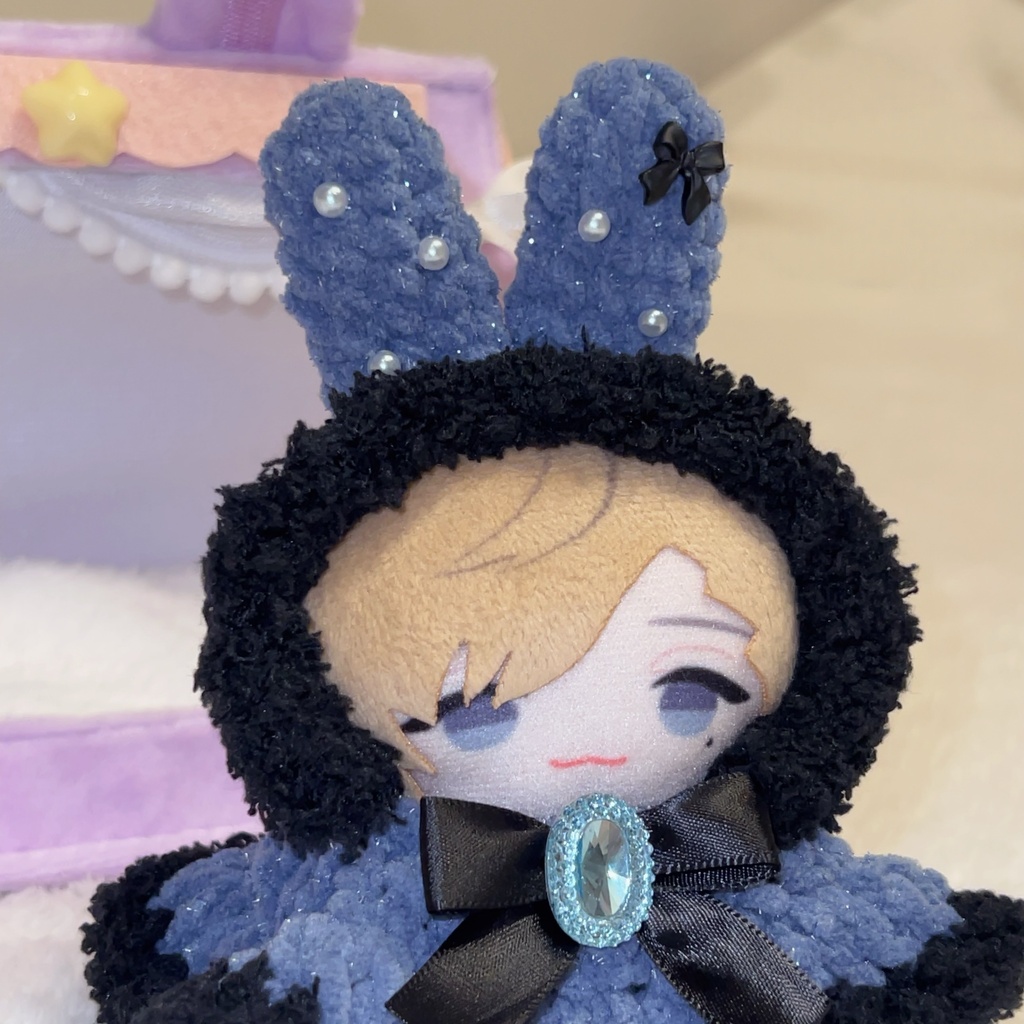 ãããè³ð°ãŽã·ãã¯ãã³ãã§ãã¬ãæ 10cm ã«ãã±ãºã£ãš Crochet ãªãã³ ãã¡ãŒ ããŒã« ããžã¥ãŒ é» ãã«ãŒ