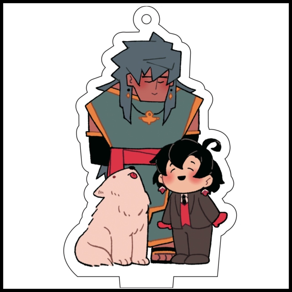 【神陛】台座付きアクリルキーホルダー