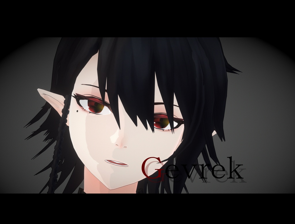 【オリジナル3Dモデル】「ゲウレク -Gevrek-」
