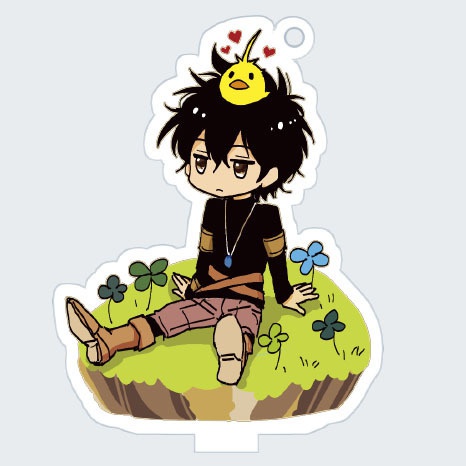 台座付きアクキー