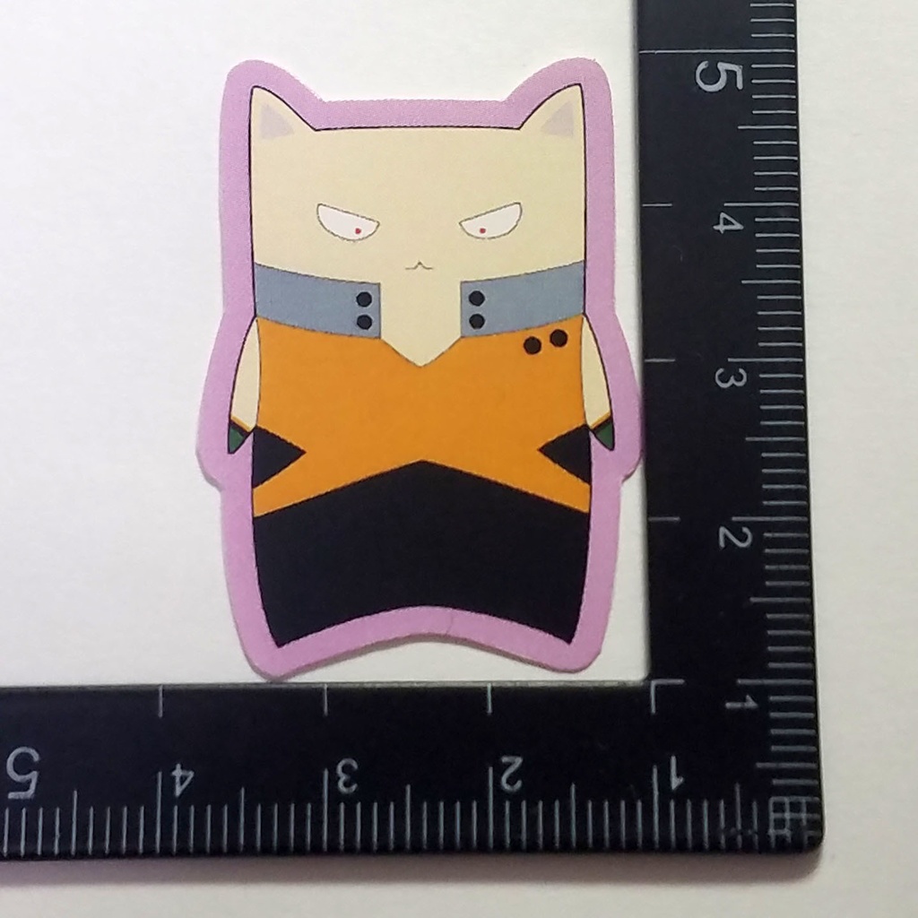 ねこフレークシール