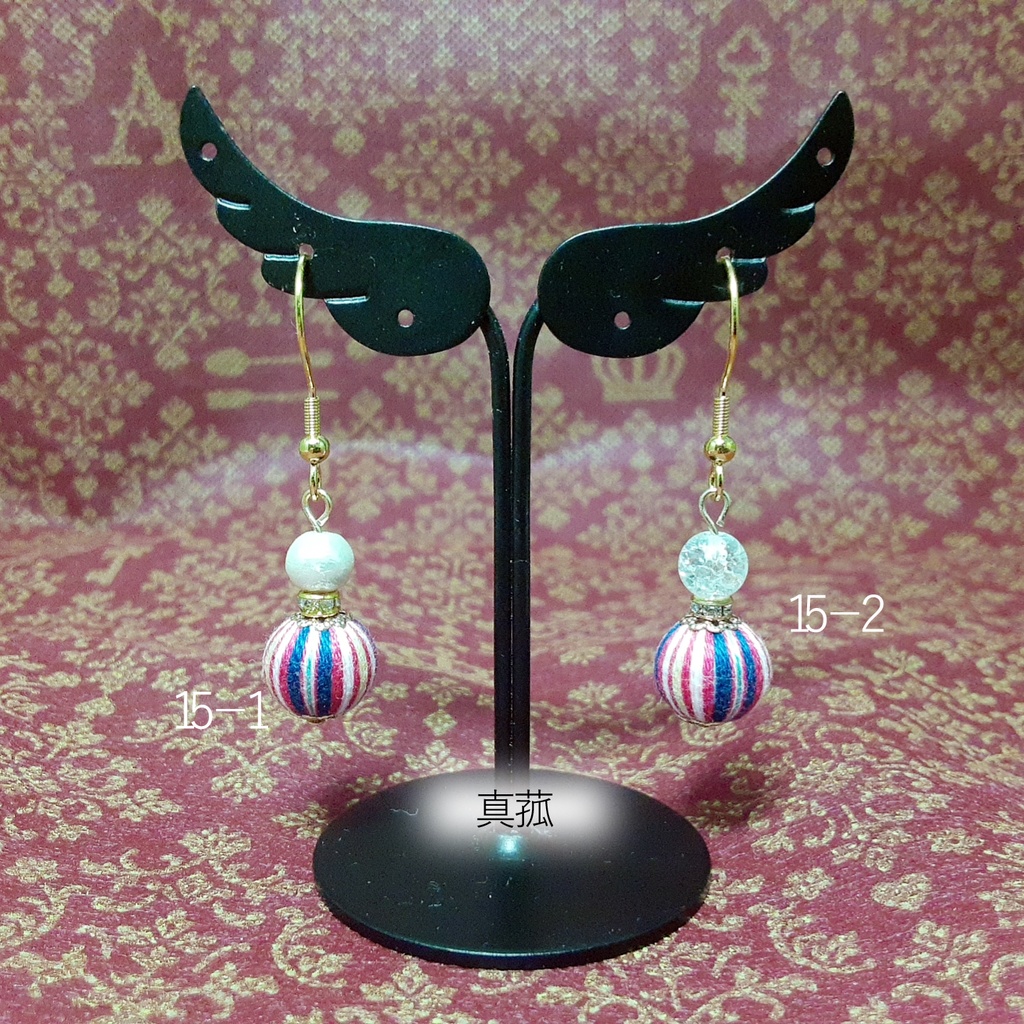 巻玉イメージ耳飾り