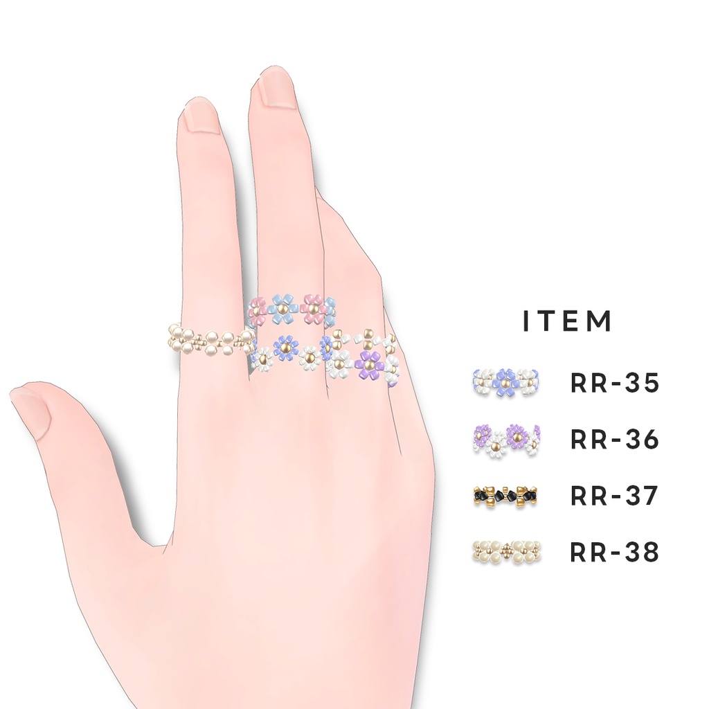 RR-35-38 Ring Fullset