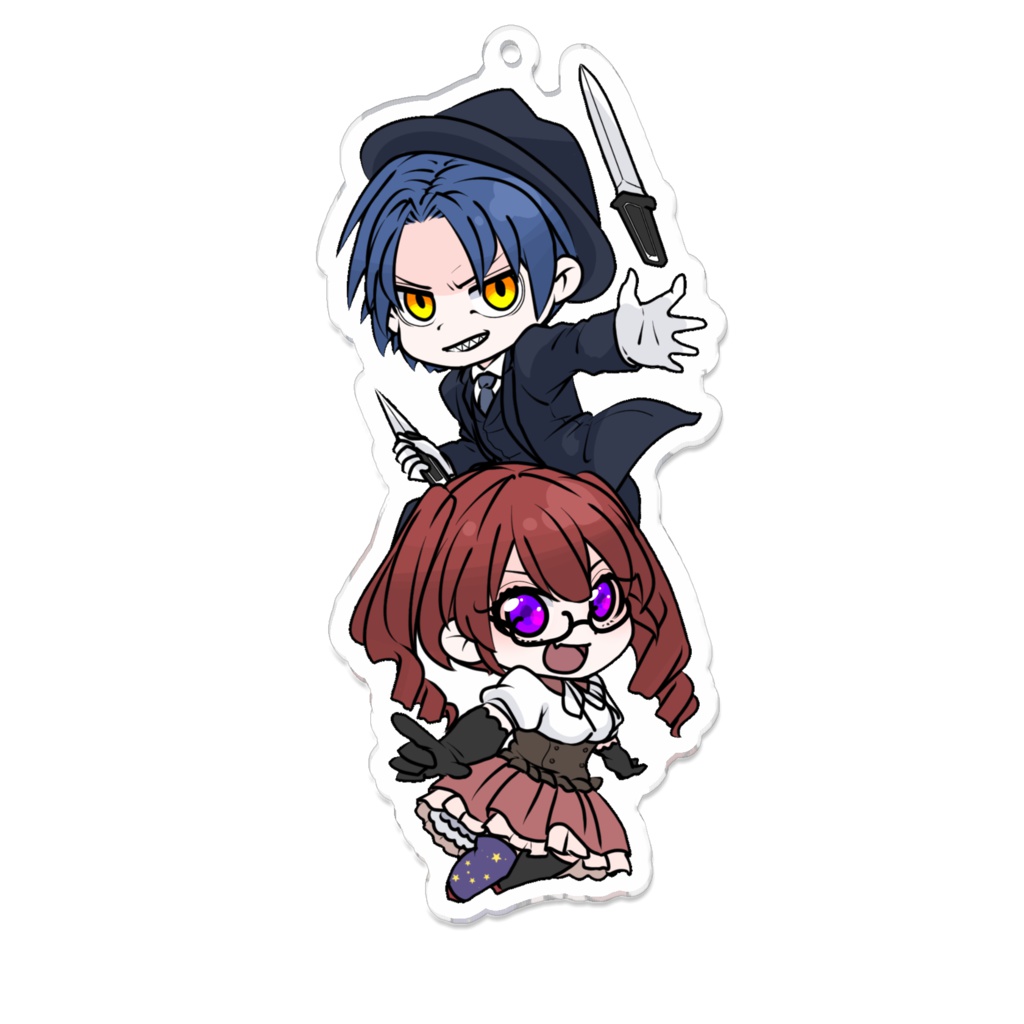 ウィルニナ縦長アクキー