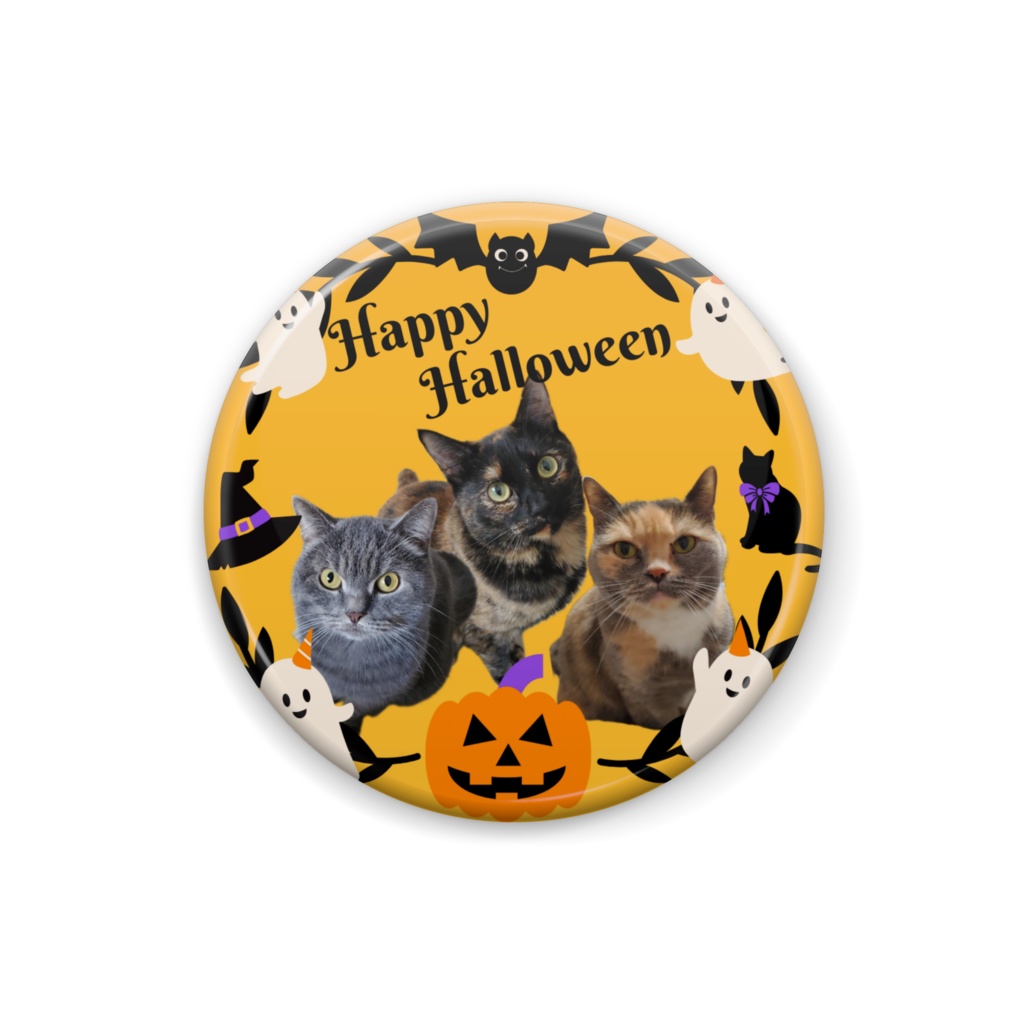缶バッジ(ハロウィンバージョン)