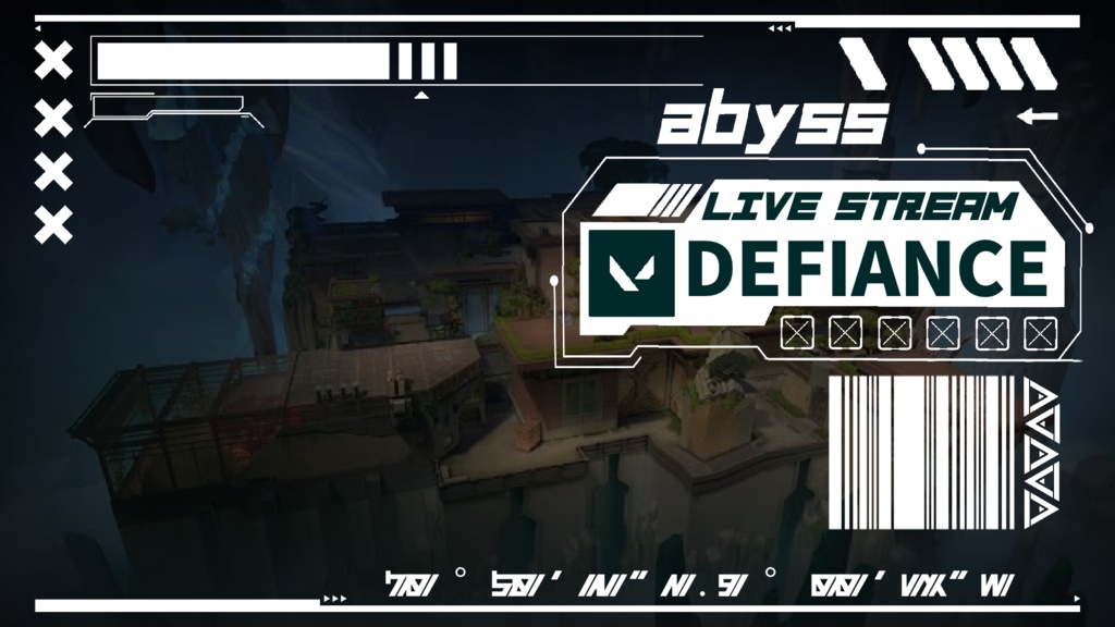 【VALORANT】サムネ素材