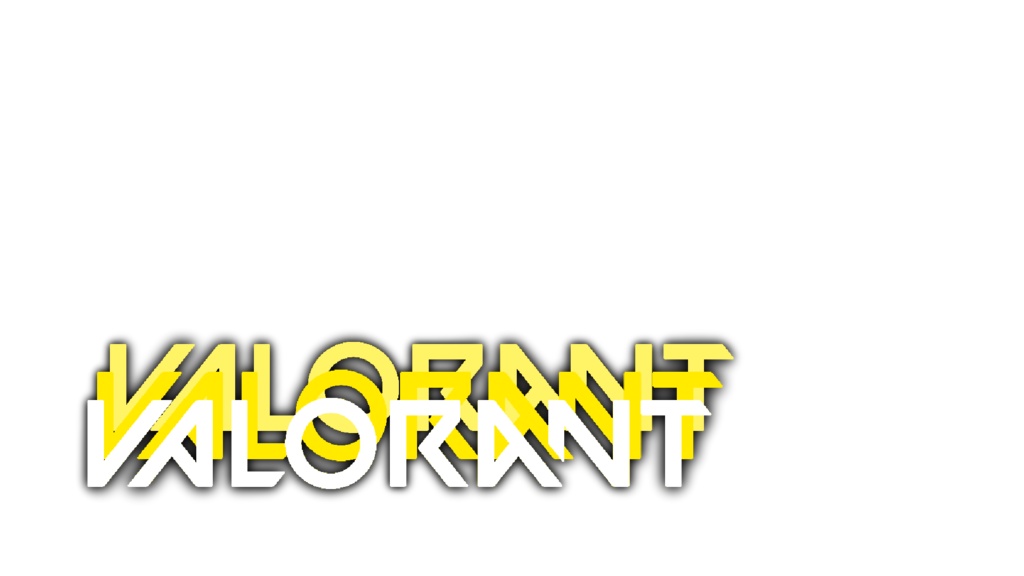 【VALORANT】サムネ素材