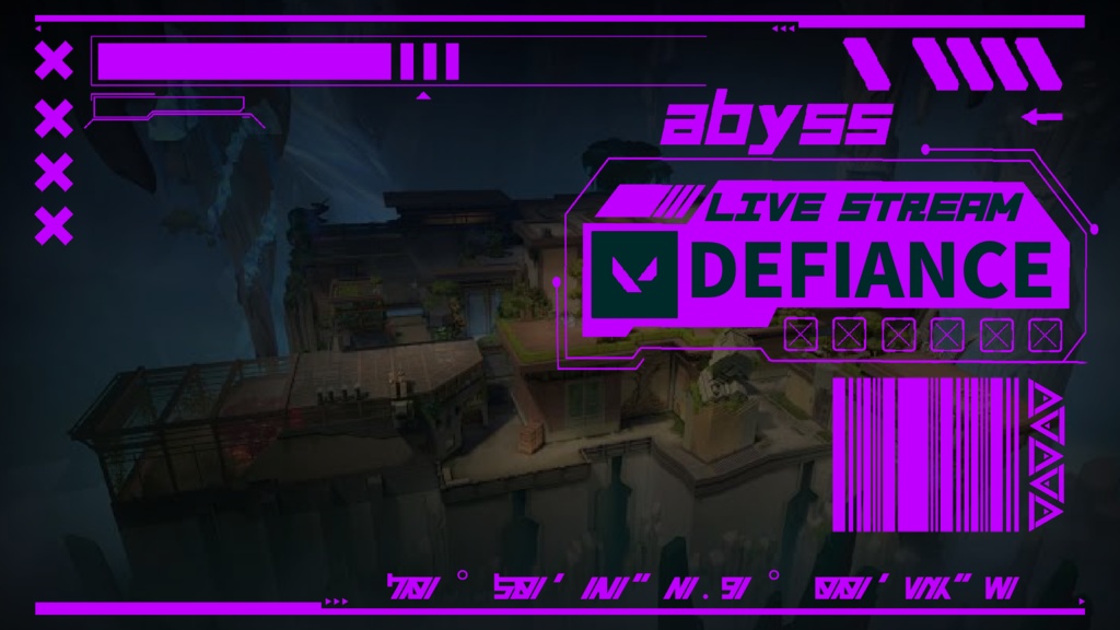 【VALORANT】サムネ素材