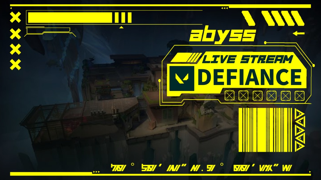 【VALORANT】サムネ素材