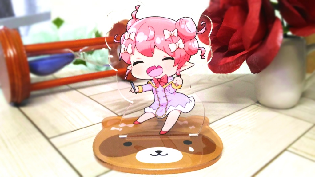 きなこおもち アクリルスタンドキーホルダー