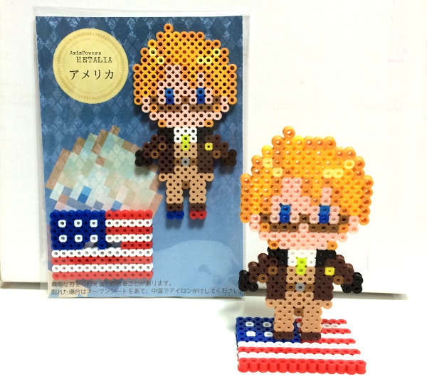 アイロンビーズ(スタンド)【軍服】