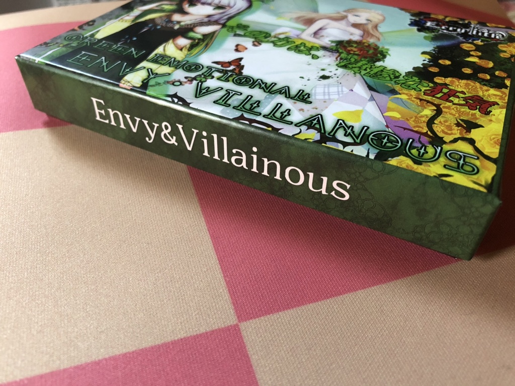 【E'crylith】基本セット・緑『Green emothional Envy&Villanious』