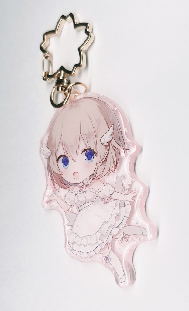羽澄愛 アクリルキーホルダーSAKURA【特典!選べるブロマイド直筆サイン入り】