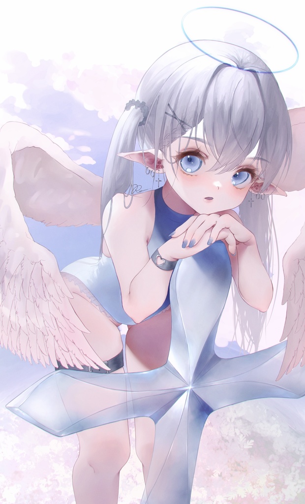 天使ちゃんポストカード(④単体)