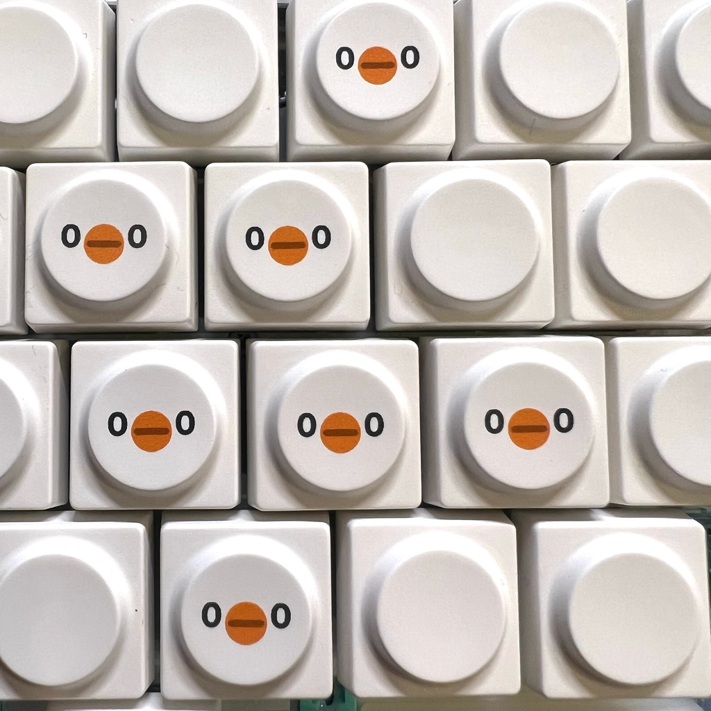 esa トリ DOYSキーキャップ (白)