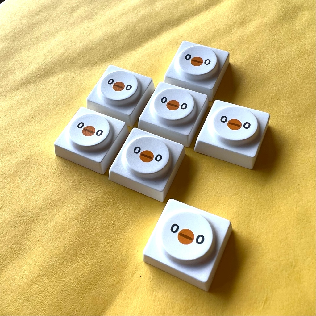 esa トリ DOYSキーキャップ (白)