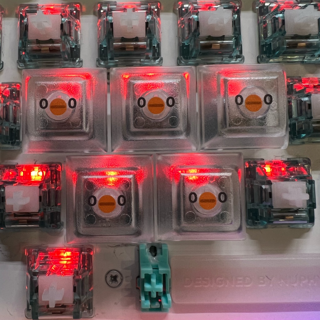 esa トリキーキャップ (DSA・透明・ホゴショク ⁰⊖⁰)