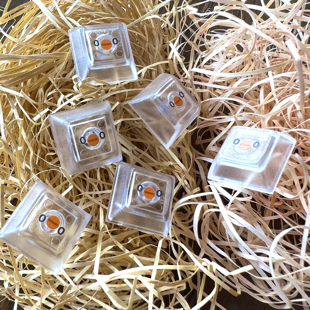 esa トリキーキャップ (DSA・透明・ホゴショク ⁰⊖⁰)