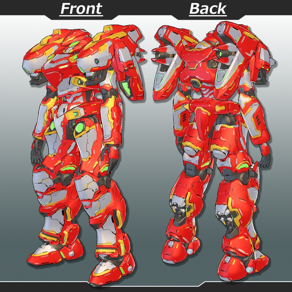 VRChat向けオリジナルアバター エーテリオート