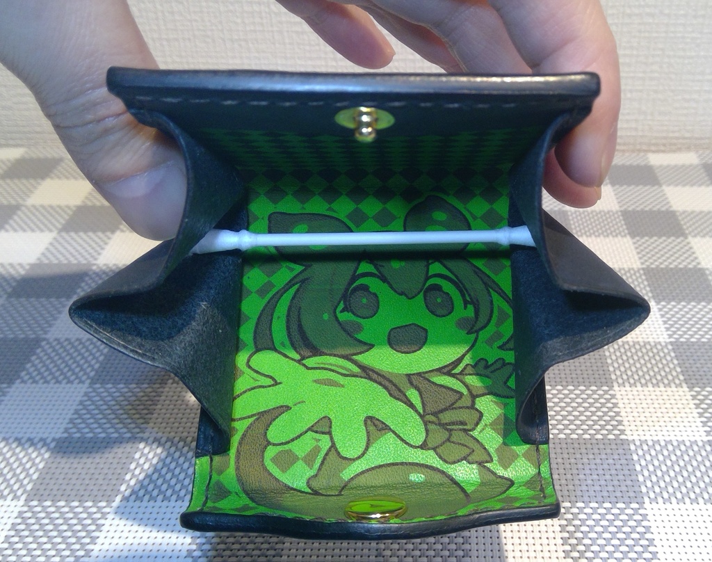 ずんだもんコインケース(ずんだ色) A級品