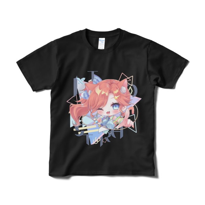 【背中側にQRコード】推しを背負えるTシャツ