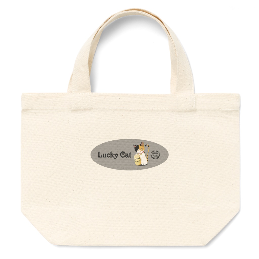 招き猫トートバックS-4＿三毛猫ver＿7色