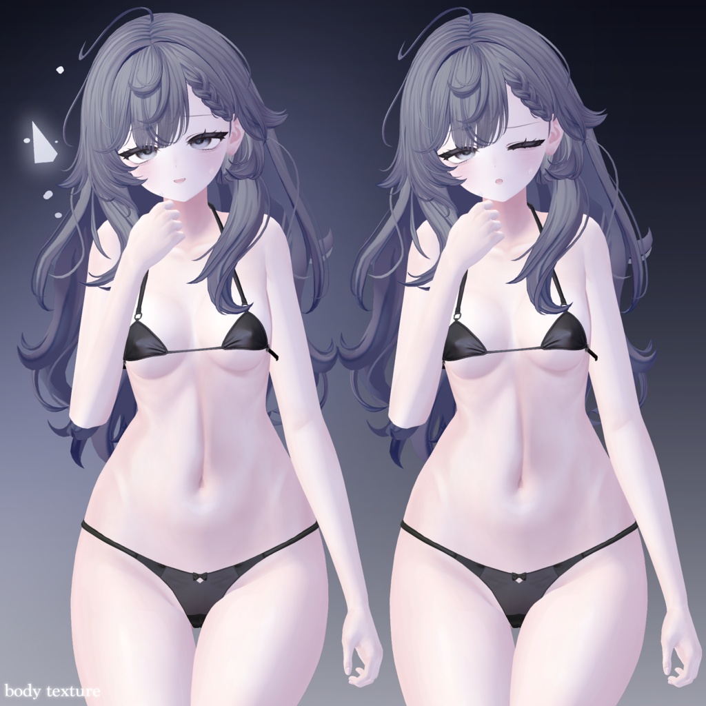 【しなの⸝shinano】Cool Makeup ✦ Body Texture