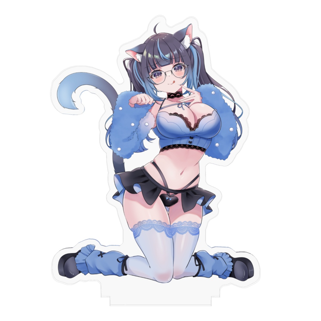 猫中つん新衣装アクスタ