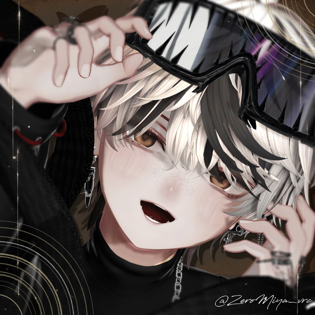 【 Alué / アルエ 】▶︎シーラカンス make up+eye texture & Material ◀︎