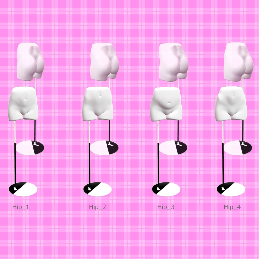 マネキン3Dモデル /3D mannequin