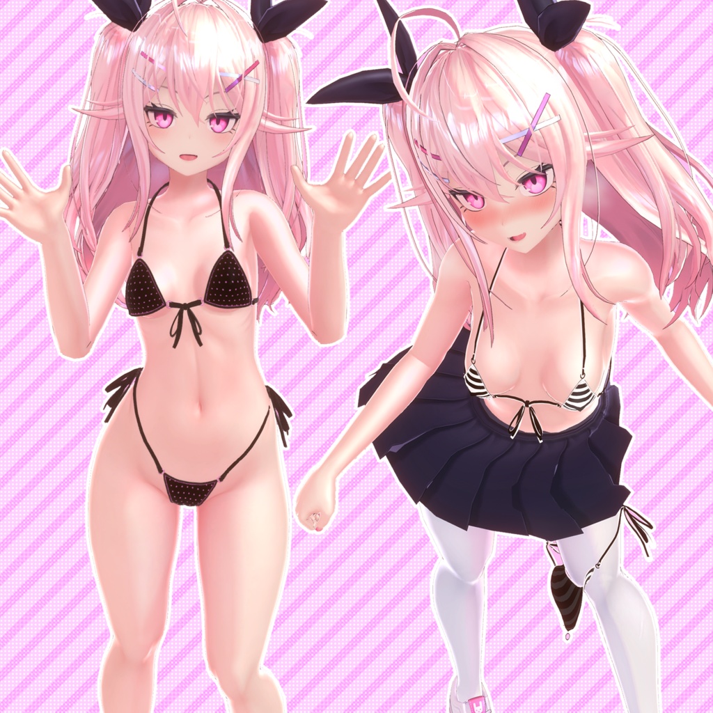 【衣装】ブラジリアンビキニ、サンダル『アイナの衣装』