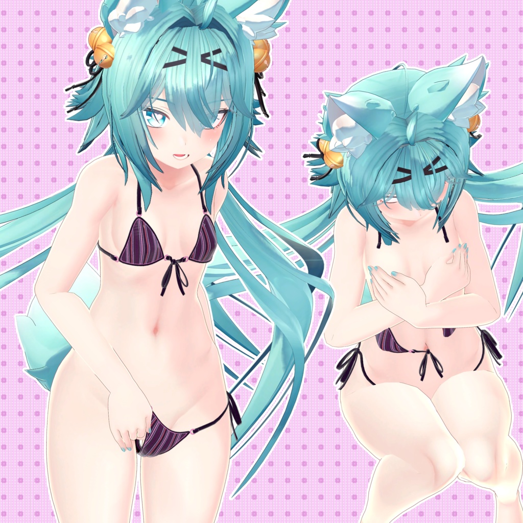 【23アバター対応】ブラジリアンビキニver.2(UC-H02)/ 🆙8月30日追加