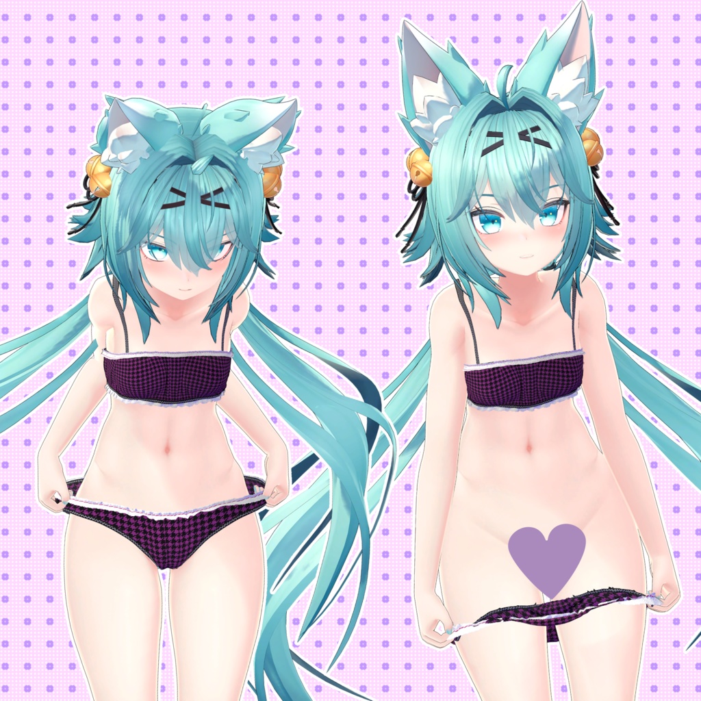 【10アバター対応】下着ver.2(UC-A01)/ 🆙10月21日追加