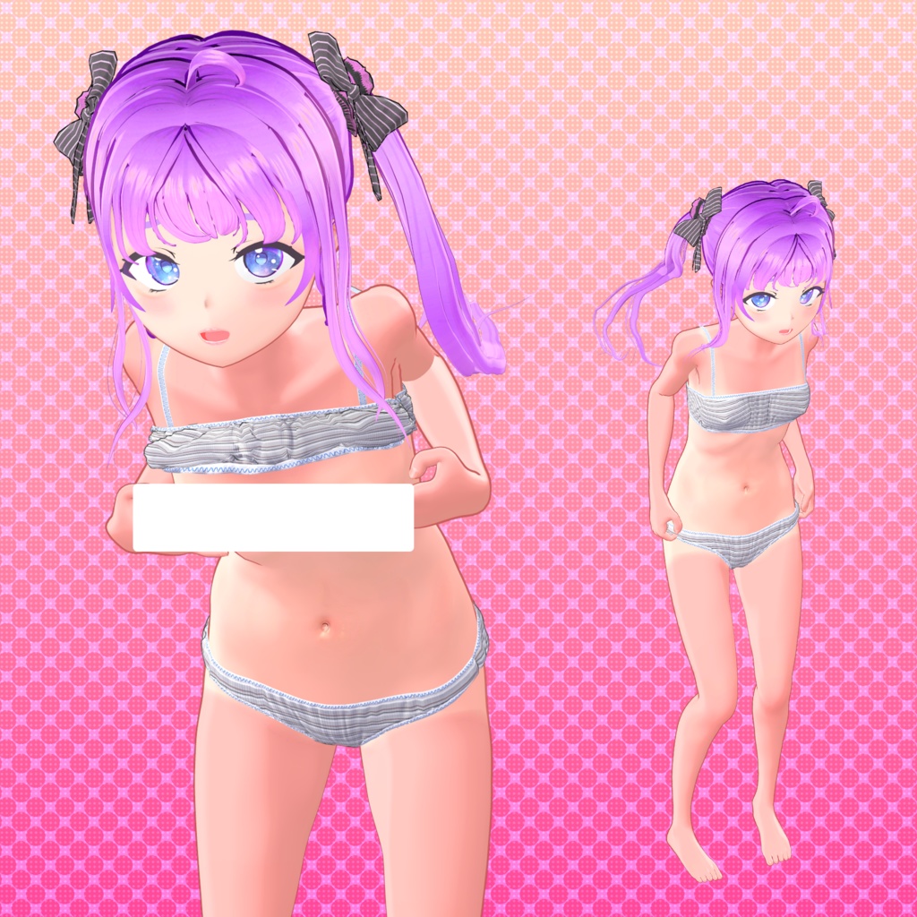 【10アバター対応】下着ver.2(UC-A01)/ 🆙10月21日追加