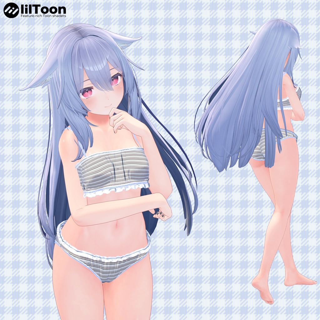 【10アバター対応】下着ver.2(UC-A01)/ 🆙10月21日追加