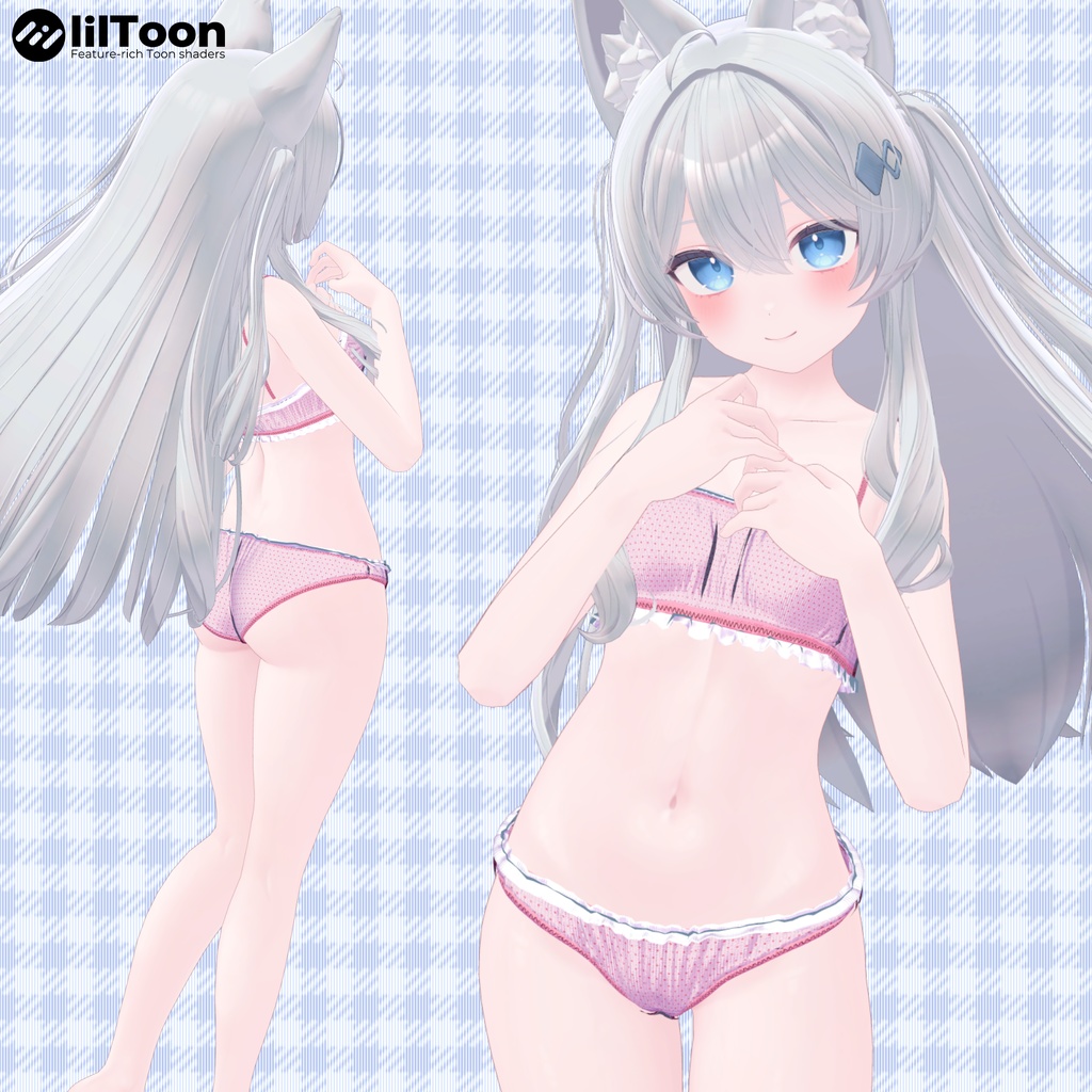 【10アバター対応】下着ver.2(UC-A01)/ 🆙10月21日追加