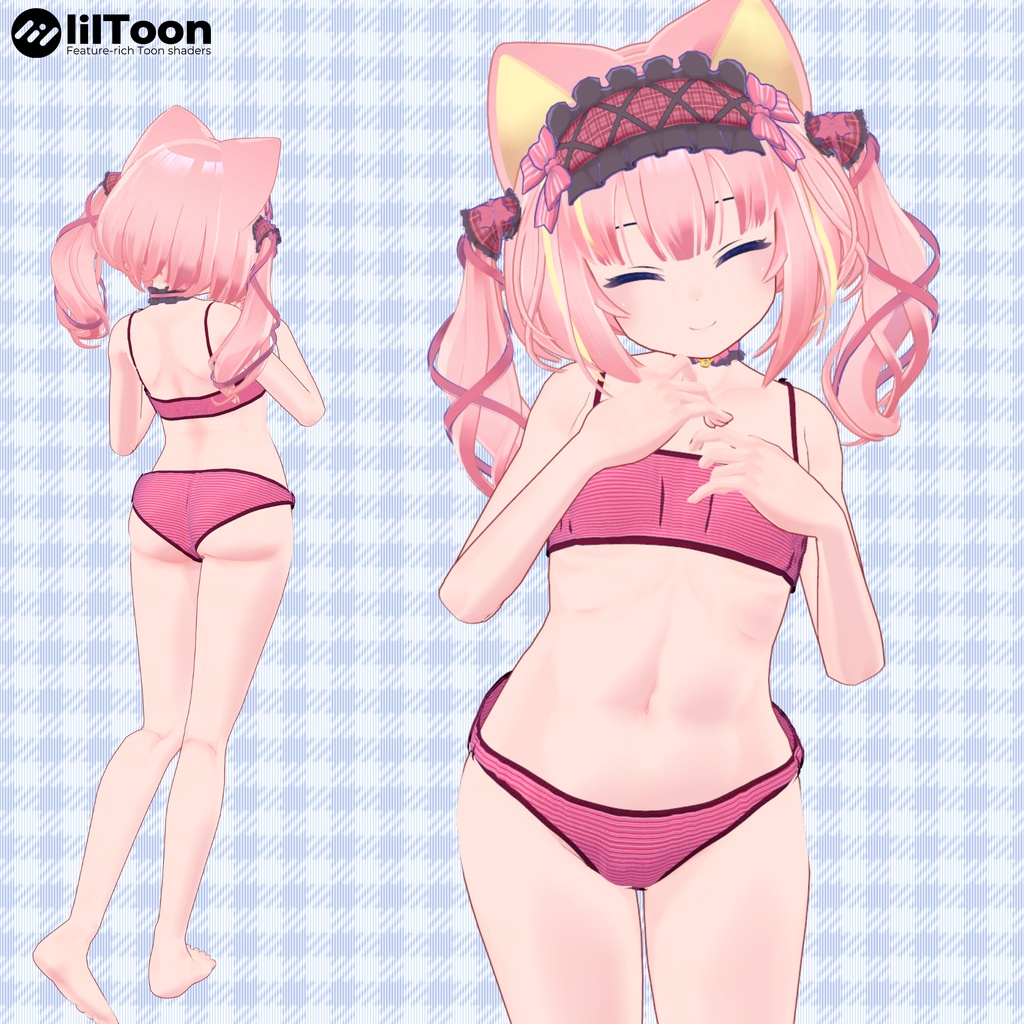 【10アバター対応】下着ver.2(UC-A01)/ 🆙10月21日追加