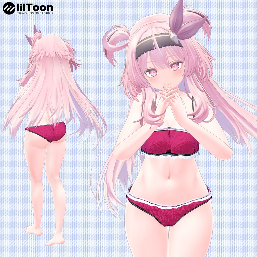 【10アバター対応】下着ver.2(UC-A01)/ 🆙10月21日追加